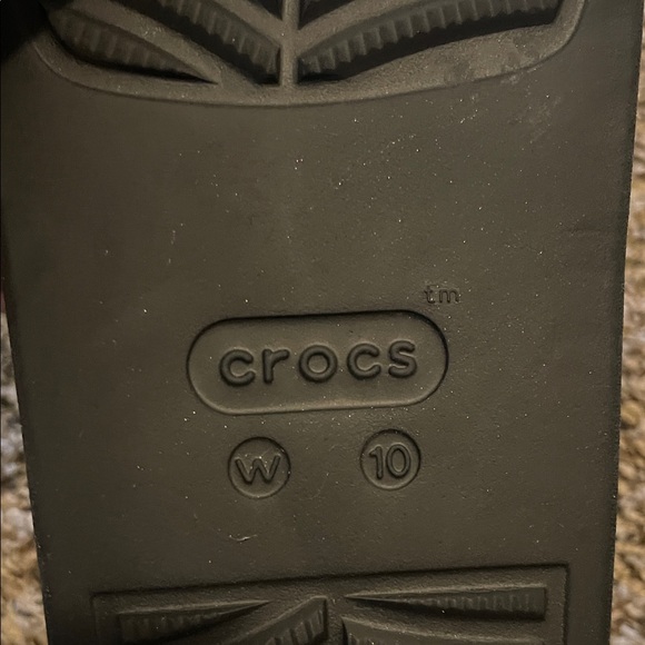 CROCS Dylan Black Comfort Clogs - Picture 6 of 6